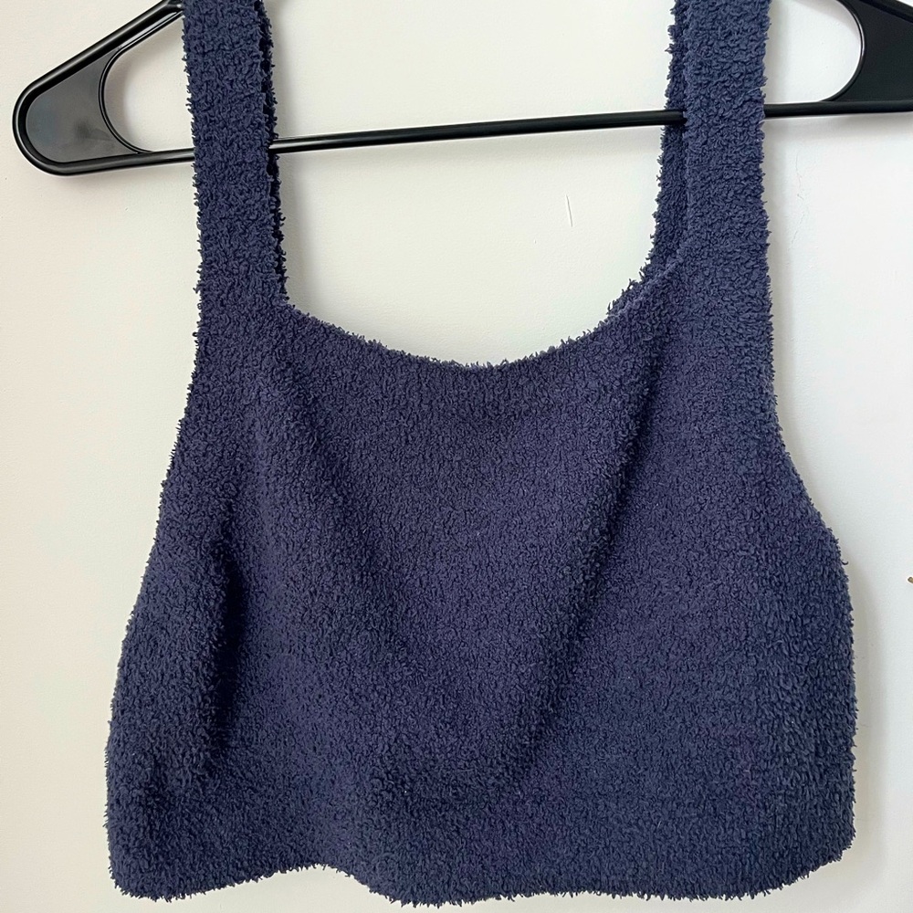 UNIQLO Fleece Sweater Bralette
